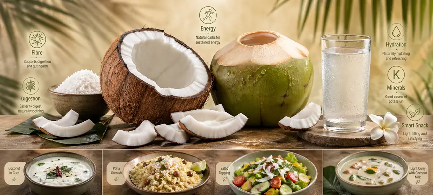 13 Benefits Of Eating Coconut For Your Health