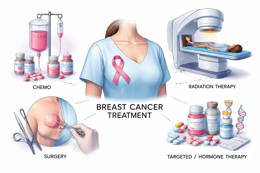 Breast Cancer Medications: Types, How They Work, And What To Expect
