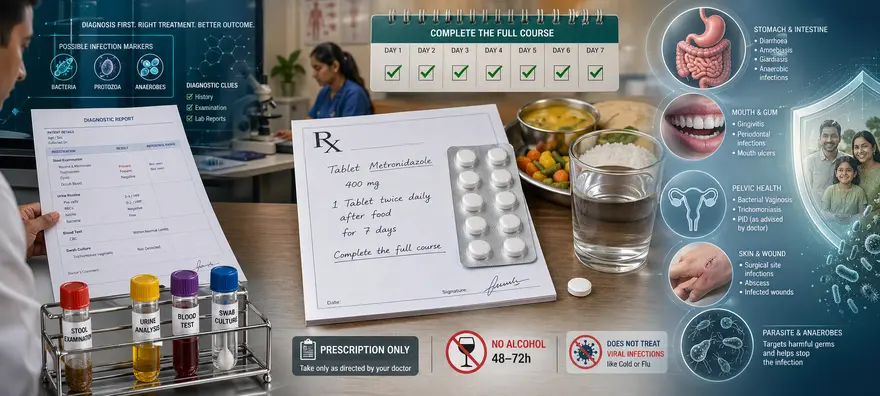 Metronidazole Tablet: Infections It Treats And How To Take It Safely